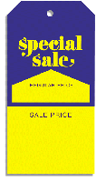 Retail Tags, Price Tags - Special Sale