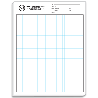 Personalized Graph Paper Pads - 204