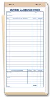 Contractor Materials and Labour Record Books - 230