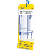 Repair Forms - Repair Tags w/ Claim Check and Invoice - 300