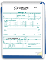 Truck Driver's Daily Log & Vehicle Inspection Books - 8091