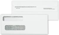 Double Window Confidential Envelope, Self-Seal - 92663