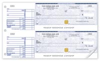 Manual Business Cheques, Security 2-To-A-Page Cheques