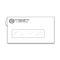 #6 3/4 Single Window Envelope - 721