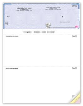High Security Laser Cheques HS9209