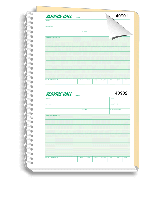Sales Forms, Carbonless Service Call Books