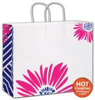 Bags, Petals Shoppers, 16 x 6 x 12 1/2"