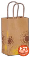 Bags, Sunflower Shoppers, 5 1/4 x 3 1/2 x 8 1/4"
