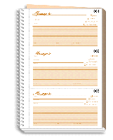 Manual Specialty Forms, Phone Message Books