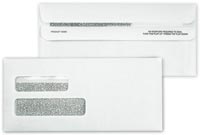 Cheque Envelopes, Double Window Confidential Self Seal Envelope