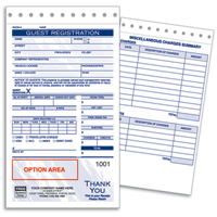 Manual Specialty Forms, Guest Registration Forms