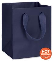 Bags, Nolita Navy Manhattan Eco Euro-Shoppers, 5 x 4 x 6"