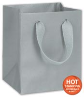 Bags, Grand Central Grey Manhattan Eco Euro-Shoppers, 5 x 4 x 6"