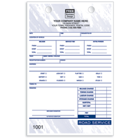 Sales Forms, Roadside Service & Towing Register Forms