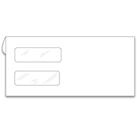 Form Envelopes, Window Envelopes - Double Window - Form Compatible