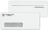 Business Envelopes, No. 10 Envelopes, Single Window, Security Tint, Self Seal