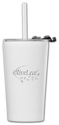 22 oz. Double-Wall Stainless Tumbler with Straw
