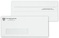 Business Envelopes, No. 10 Envelopes, Single Window, Self Seal