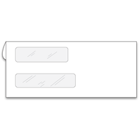 Cheque Envelopes, Window Envelopes - Double Window - Confidential