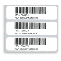 Specialty Labels, PARS Bar Code Labels