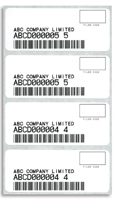Specialty Labels, PAPS Bar Code Labels