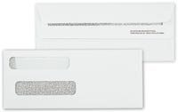 Cheque Envelopes, Double Window Self Seal Cheque Envelope