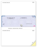 Laser Business Cheques, High Security Middle Cheques - Laser