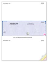 High Security Middle Cheques - Laser/Inkjet