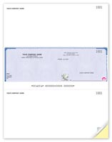 High Security Middle Cheques - Laser/Inkjet - HSL206E