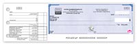 Manual Business Cheques, Bilingual High Security 1-To-A-Page Cheque-22 Security Featu