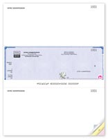 Bilingual High Security Middle Cheques - Laser - QHS9039