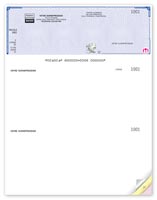 Bilingual High Security Top Cheques - Laser - QHS9085