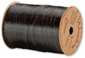 Pearlized Wraphia Black Ribbon, 1/4" x 100 Yds - 263226