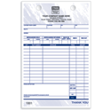 Automotive Forms - Auto Parts Sales Register Forms - 611