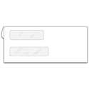 Self Seal Envelopes - Double Window - Confidential - 775SS