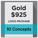 Logo Design Services, Gold Package - GOLD