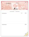 High Security Canadian Pride Top Laser Cheques