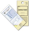 Camping Permit Mirror Tags - PCA301